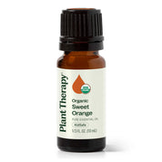 Organic Sweet Orange Essential Oil 10 mL by Plant Therapy