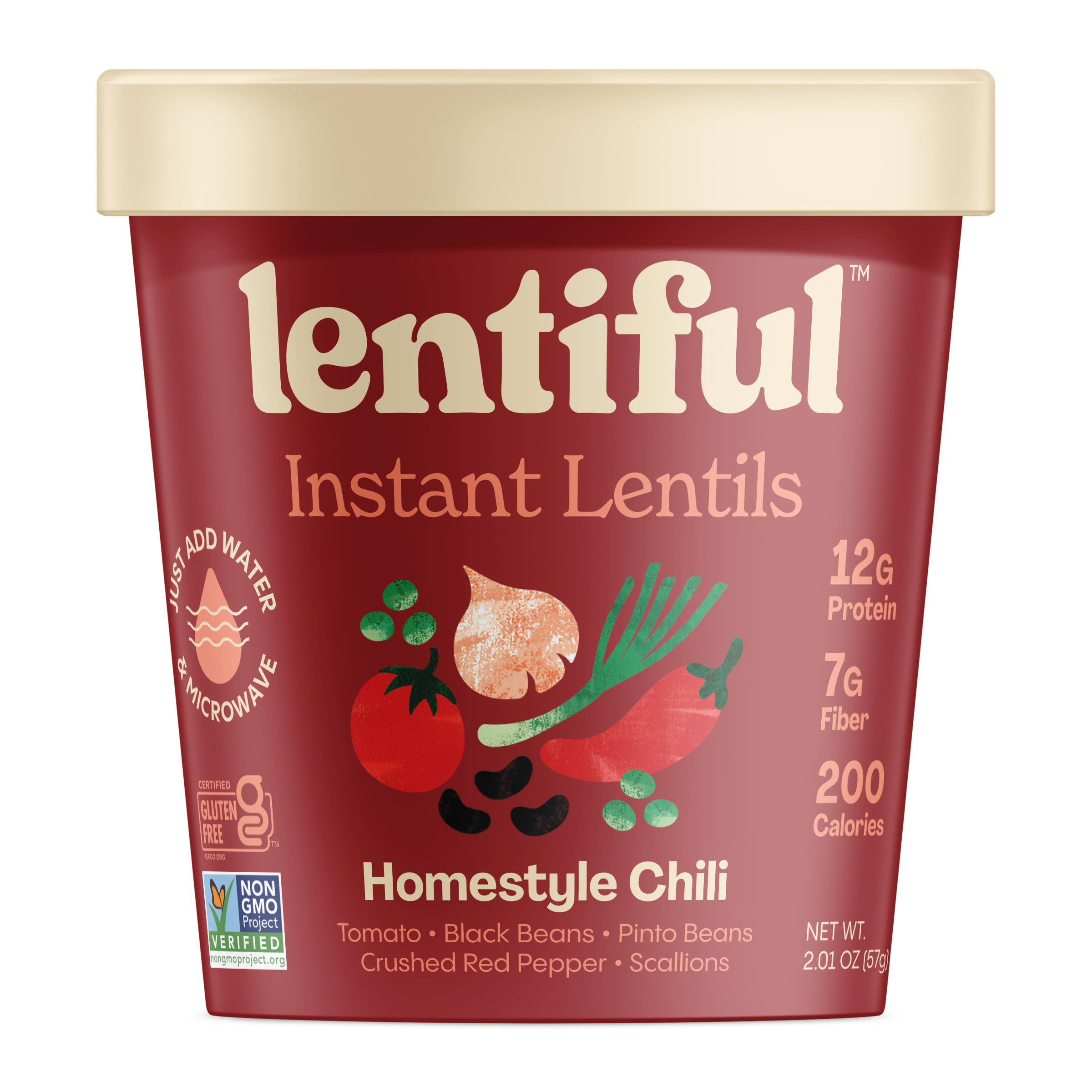 Homestyle Chili Instant Lentils by Lentiful