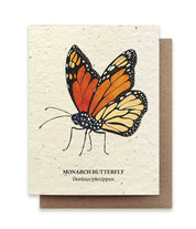 Monarch Butterfly Plantable Wildflower Seed Card by Small Victories