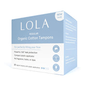 Regular Organic Cotton Tampons, 20 ct by LOLA
