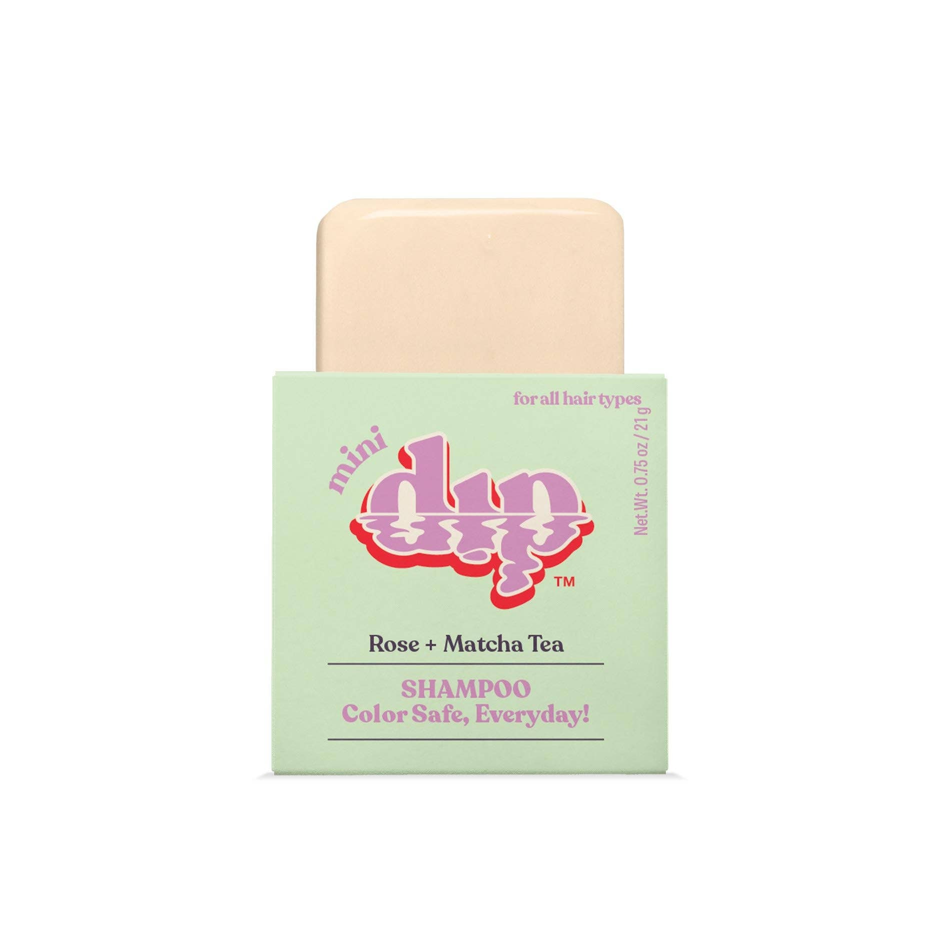 Mini Rose & Matcha Tea Shampoo Bar: Color Safe, Everyday
