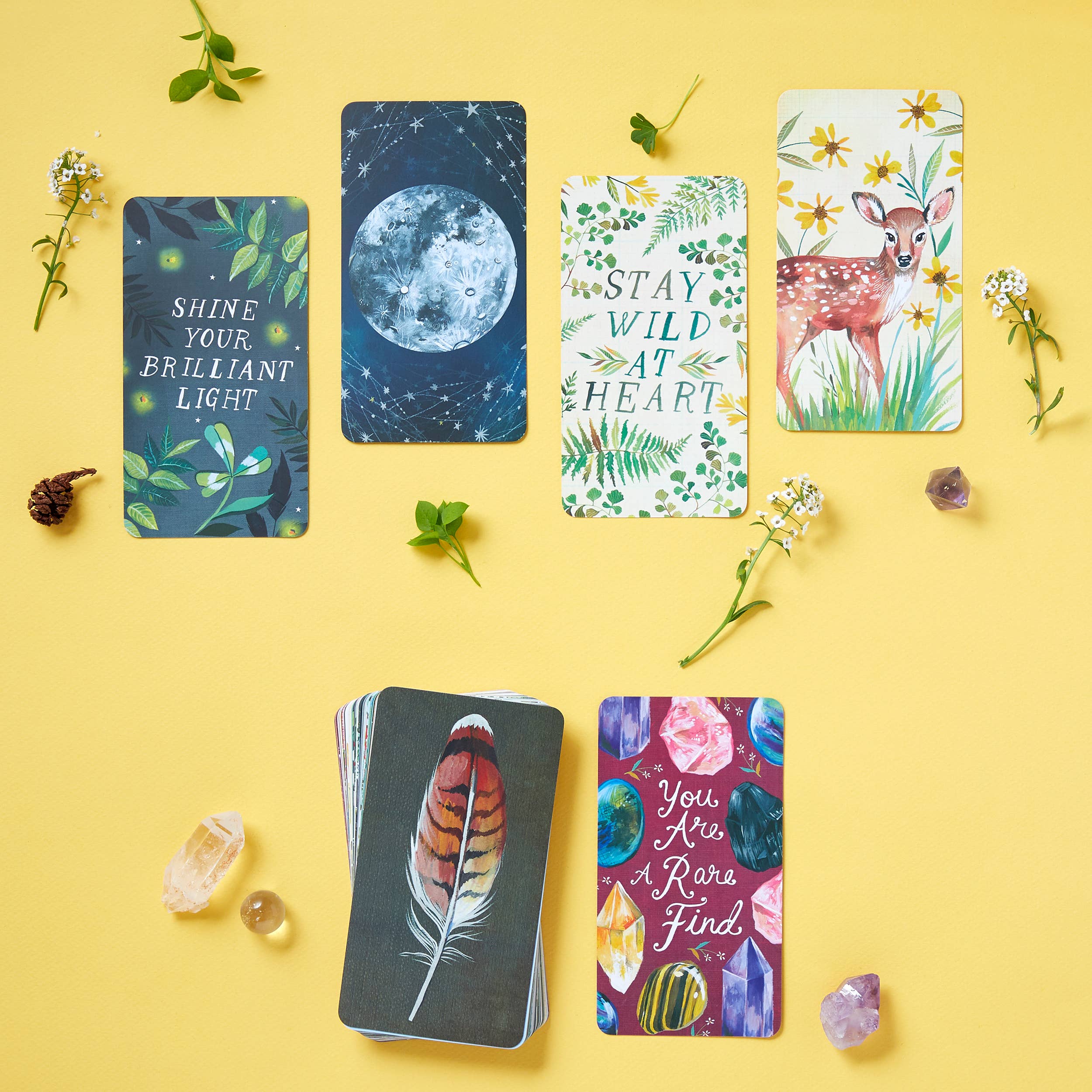 How to Be a Wildflower Deck by Katie Daisy