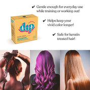 Full-Size Coconut & Almond Shampoo Bar: Color Safe, Everyday by Dip
