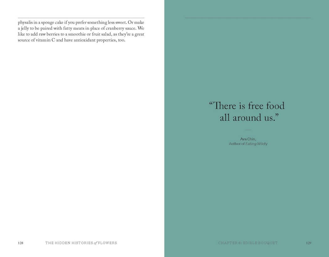 The Hidden Histories of Flowers Book