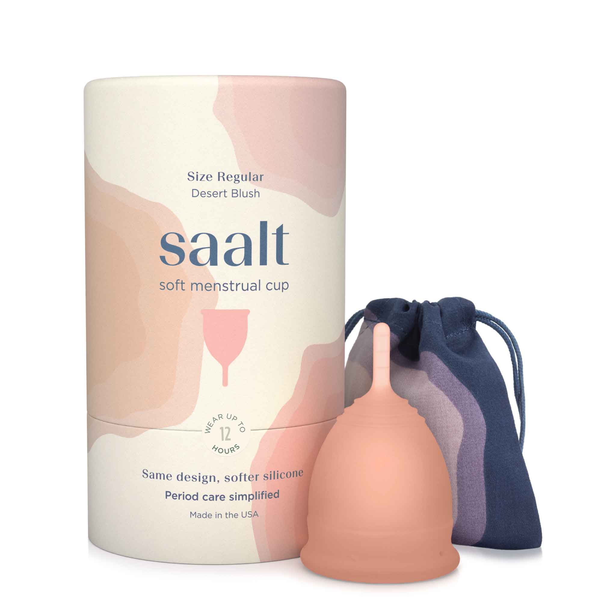 Soft Reusable Menstrual Cup by Saalt