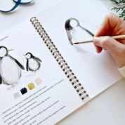 Winter Watercolor Workbook by emily lex studio
