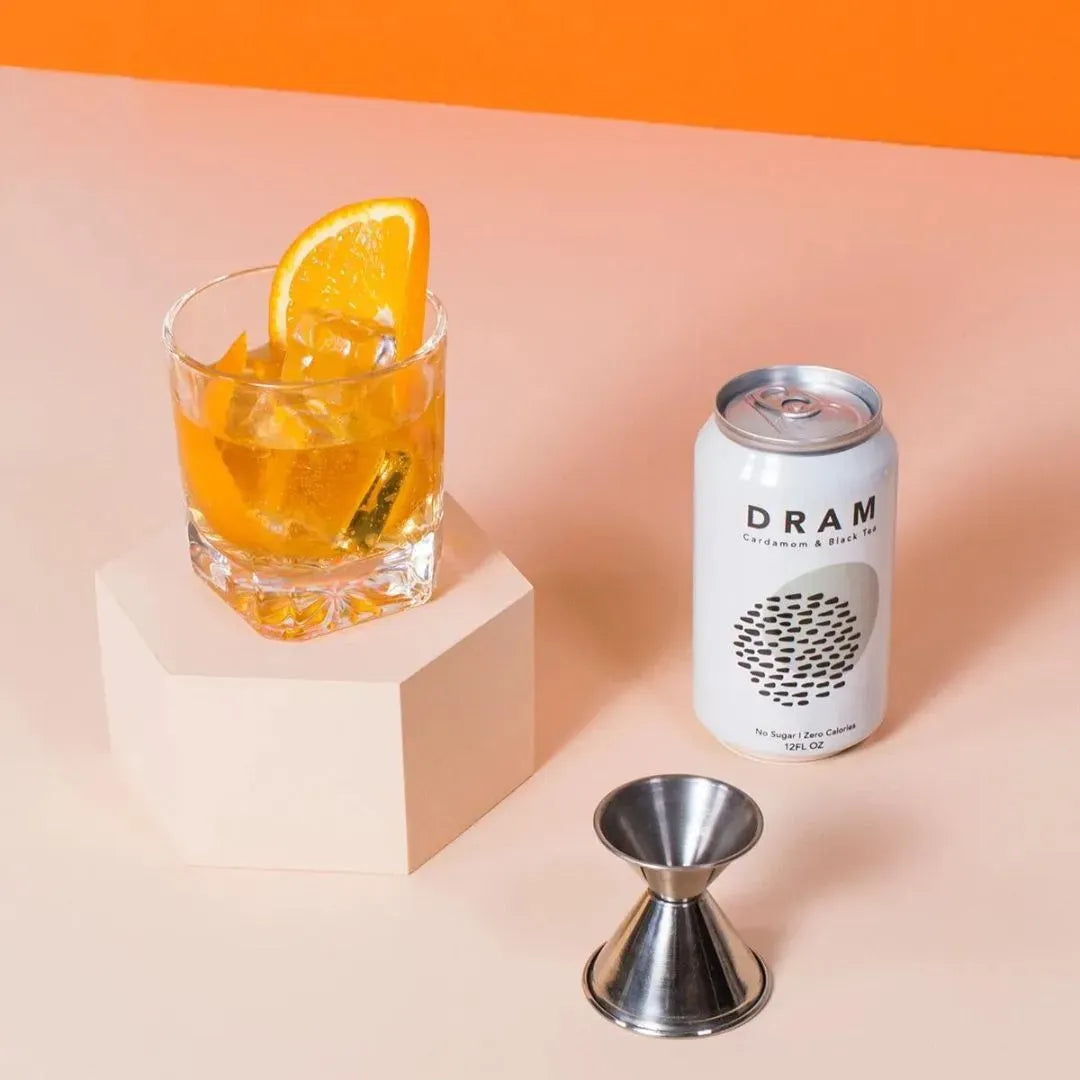 Cardamom & Black Tea Herbal Sparkling Water by DRAM
