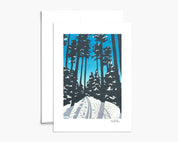 Winter Themed Boxed Set of Greeting Cards by Nan Onkka Prints