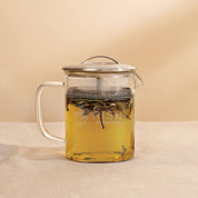 400mL Simple Brew Borosilicate Glass Teapot for Loose Tea by Rishi Tea & Botanicals