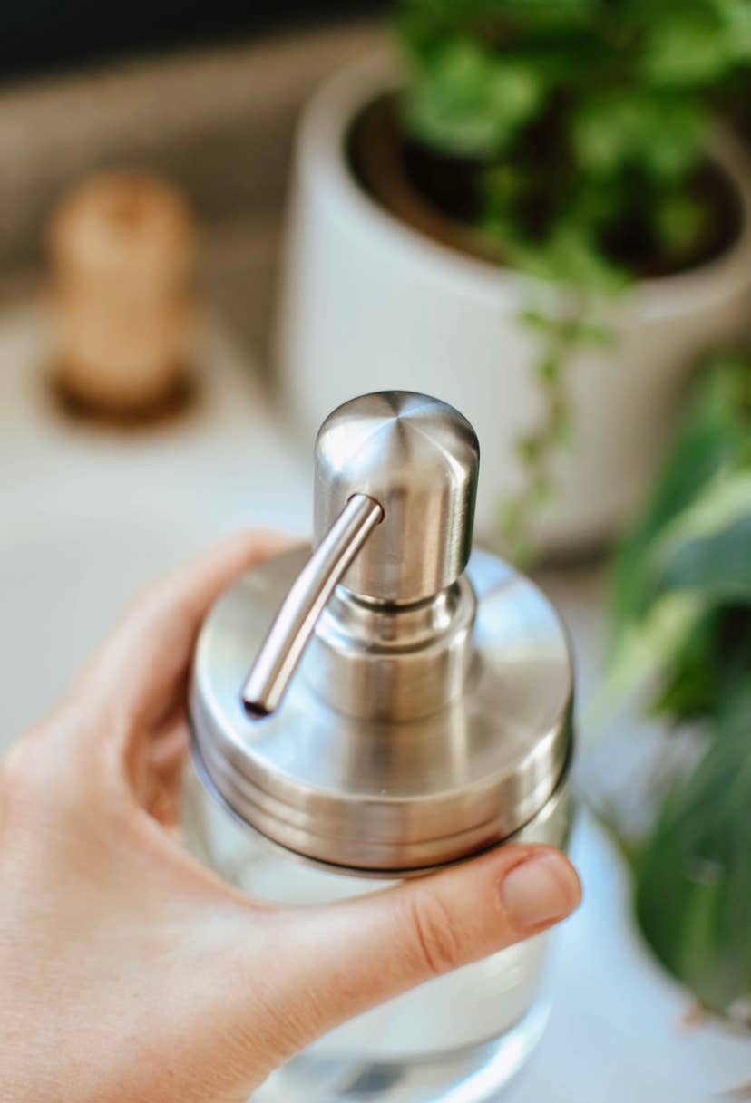 Foaming Mason Jar Pump by Zefiro