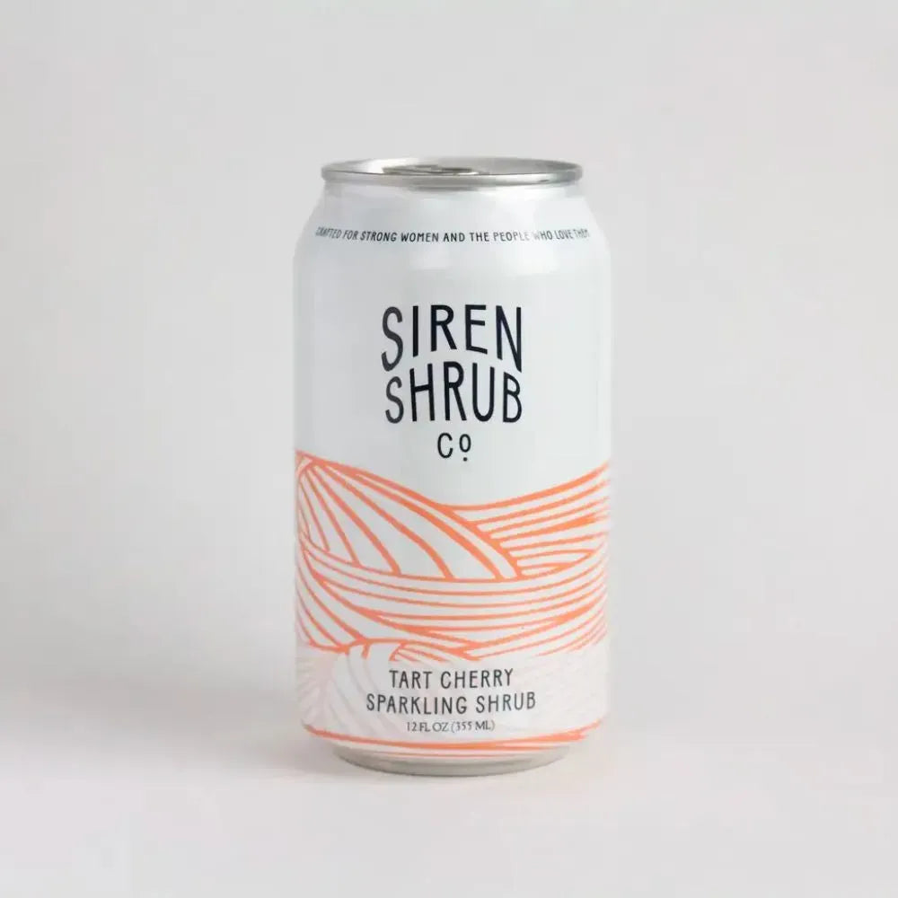 Tart Cherry Sparkling Shrub by Siren Shrub