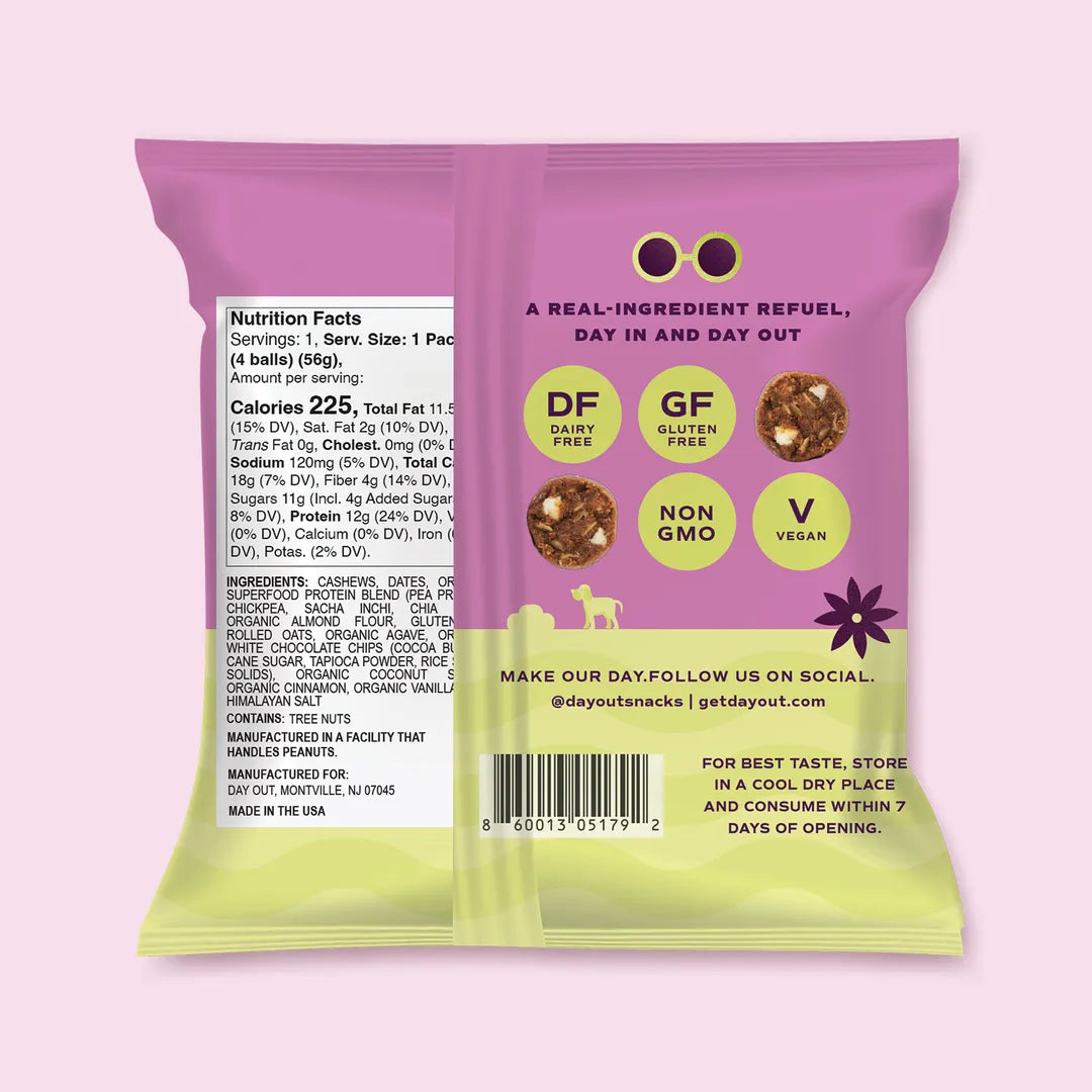 Cinnamon Bun Protein Balls - 12 g protein by Day Out