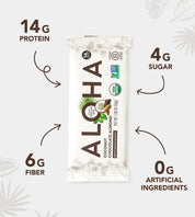 Coconut Chocolate Almond Protein Bar - 14 g protein by Aloha Bar