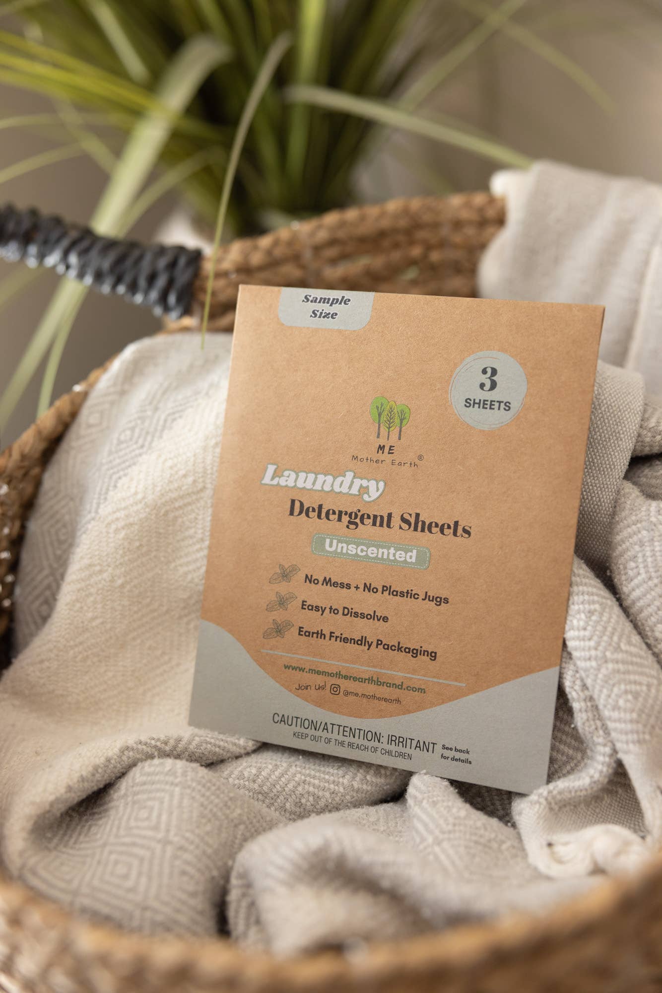 Laundry Detergent Sheets Sample Packs by Me Mother Earth