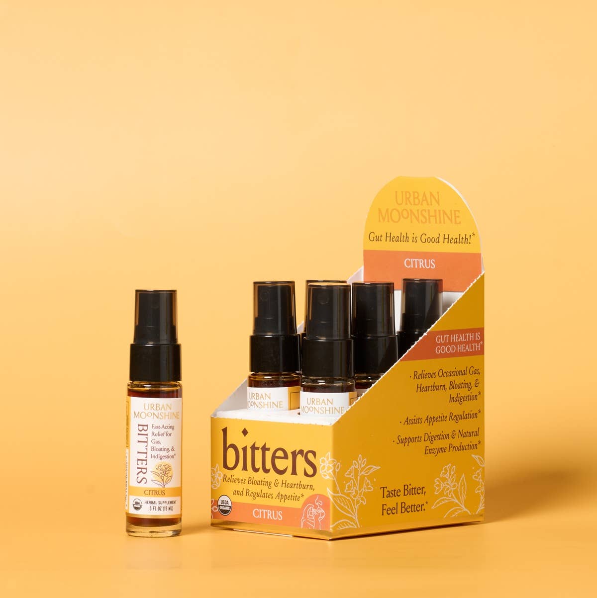 Citrus Digestive Bitters Spray by Urban Moonshine