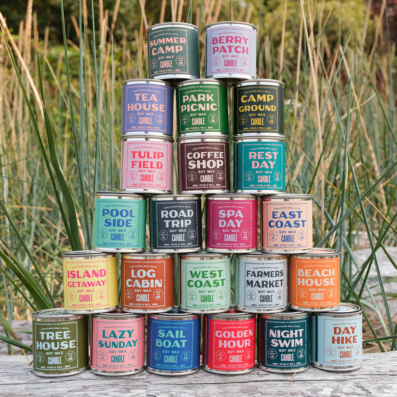 Day Hike Soy Candle by Good & Well Supply Co.