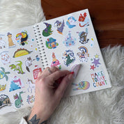The Unused Sticker Book by Big Moods