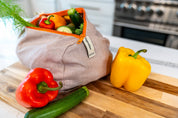 Reusable Veggies Linen Bag by Ambrosia Bag
