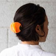 Midi Orange Hair Claw Clip by Jenny Lemons