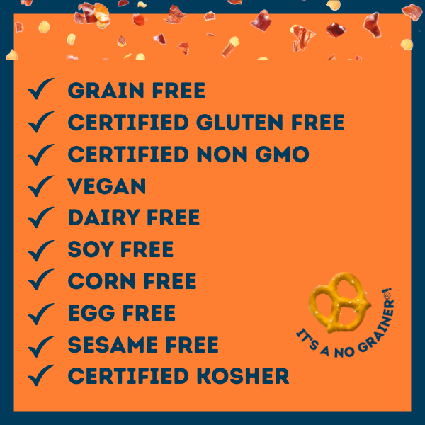 Spicy Grain Free Pretzels 1.5 oz by Savor by Suzie