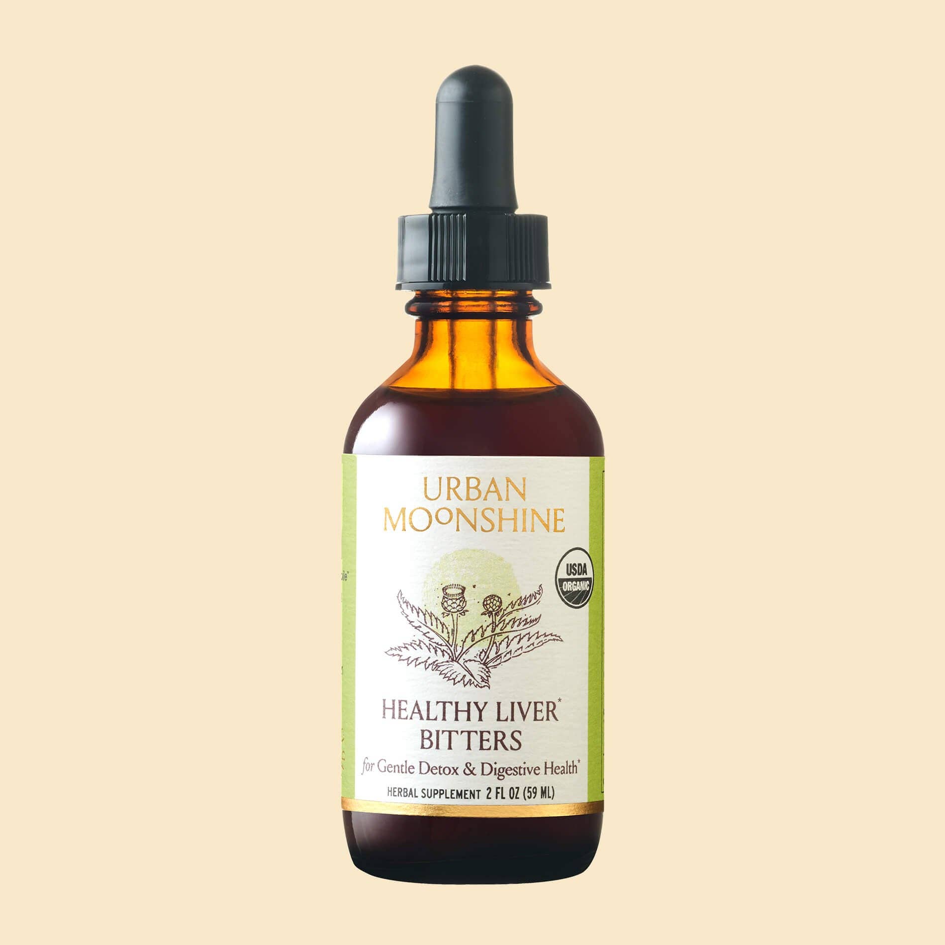 Healthy Liver Digestive Bitters - Liver Support - Detox by Urban Moonshine