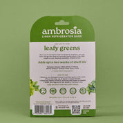 Reusable Leafy Greens Linen Bag by Ambrosia Bag