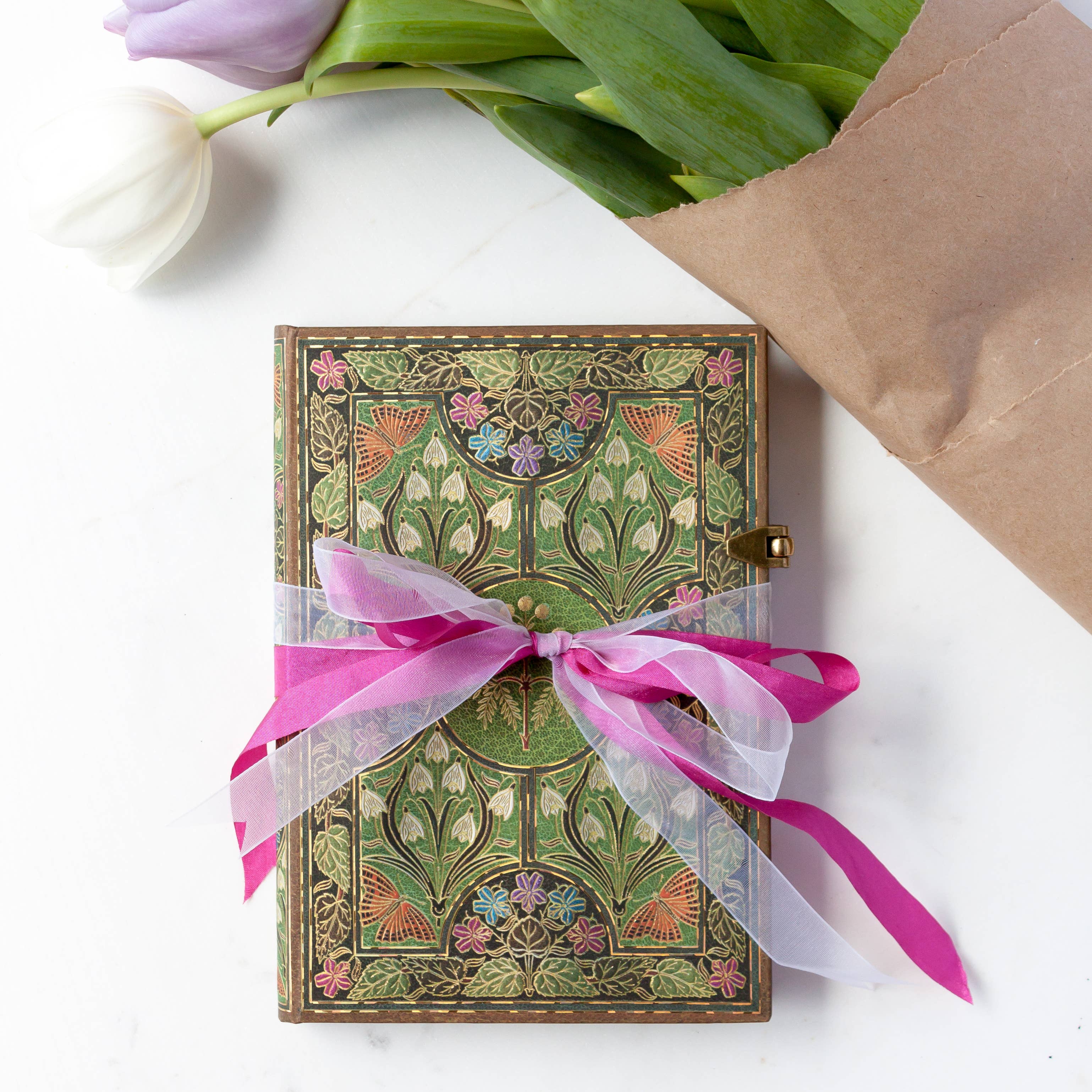 Poetry in Bloom Lined Journal
