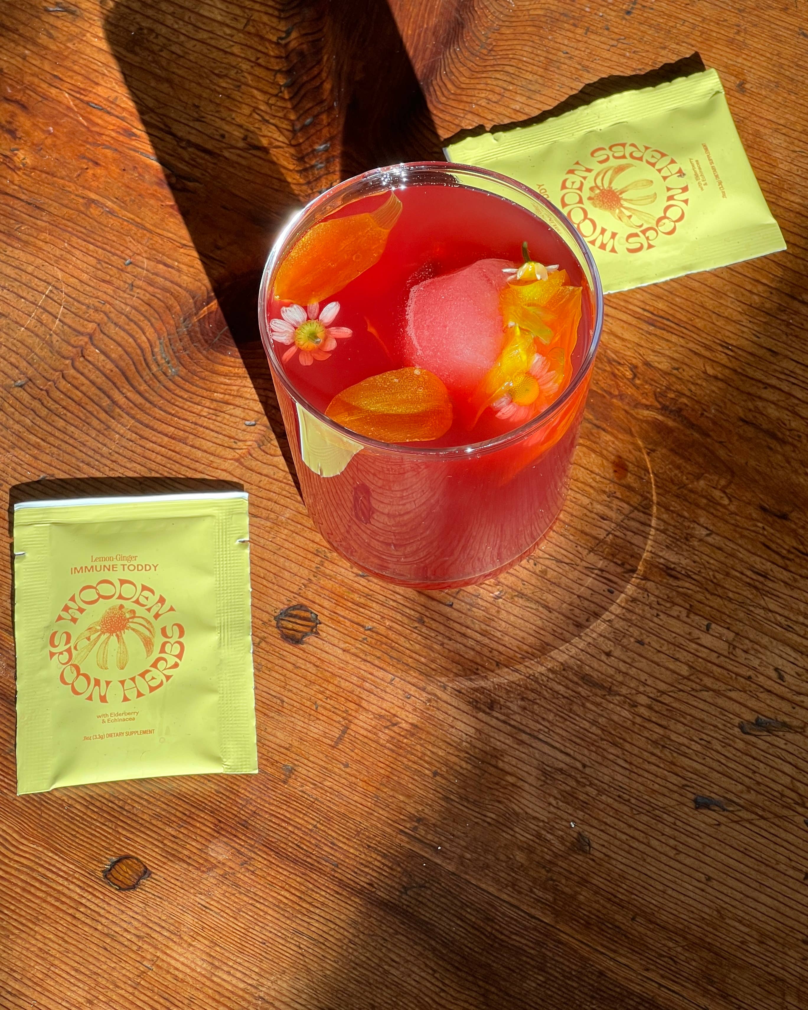 Lemon-Ginger Immune Toddy by Wooden Spoon Herbs