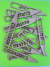 Herb Garden Markers - Bamboo