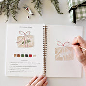 Classic Christmas Watercolor Workbook by emily lex studio