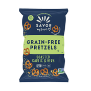 Roasted Garlic & Herb Grain Free Pretzels 1.5 oz by Savor by Suzie