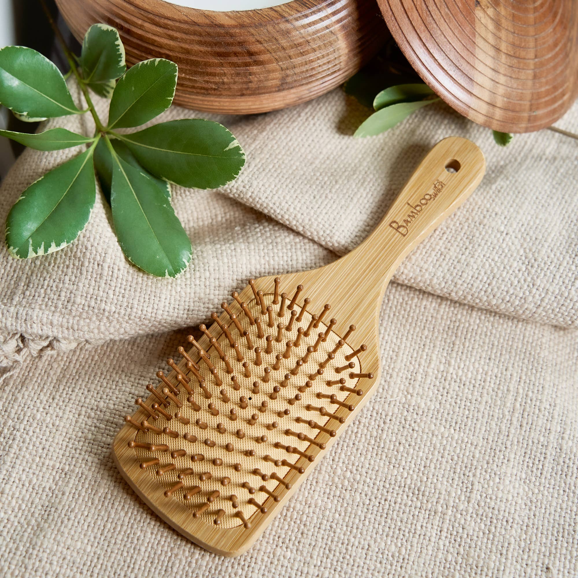 Bamboo Paddle Hairbrush by Bamboo Switch