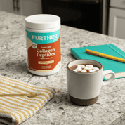 Chocolate + Reishi Mushroom Collagen Peptides Powder by Further Food