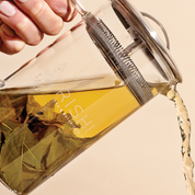 600mL Simple Brew Borosilicate Glass Teapot for Loose Tea by Rishi Tea & Botanical