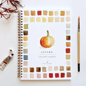 Autumn Watercolor Workbook by emily lex studio