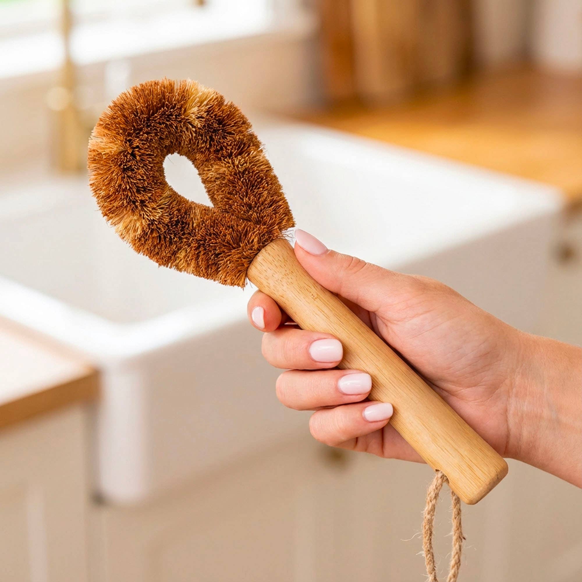 Bamboo Bottle Cleaning Brush by Bamboo Switch