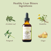 Healthy Liver Digestive Bitters - Liver Support - Detox by Urban Moonshine