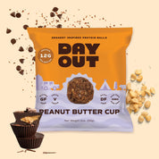 Peanut Butter Cup Protein Balls - 12 g protein by Day Out