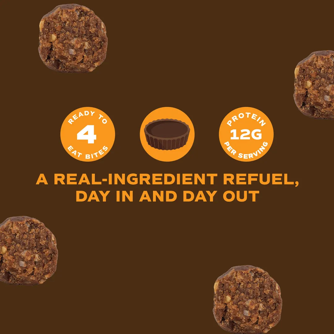 Peanut Butter Cup Protein Balls - 12 g protein by Day Out