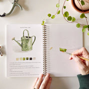 Garden Watercolor Workbook by emily lex studio