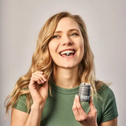 Fluoride-Free Toothpaste Tablets, Packaged: Peppermint by Huppy