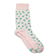 Socks that Provide Meals (Pink Avocados) by Conscious Step