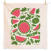 MINT & MELON (Mint, Watermelon) Tea Towel Set of 2 by The Neighborgoods