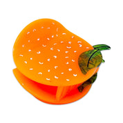 Midi Orange Hair Claw Clip by Jenny Lemons