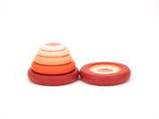 Reusable Silicone Food Savers - Terra Cotta (Set of 5) by Food Huggers