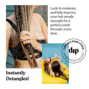 Mini Tobacco & Driftwood Conditioner Bar & After Swim Detangler by Dip