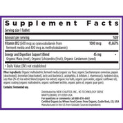 Fermented Vitamin B12 Supplement, 30 Vegan Tablets by New Chapter