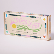 Wild Card Series 3-Deck Playing Card Botanical Gift Set by Forage Folk