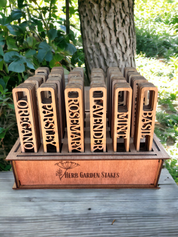 Herb Garden Markers - Bamboo