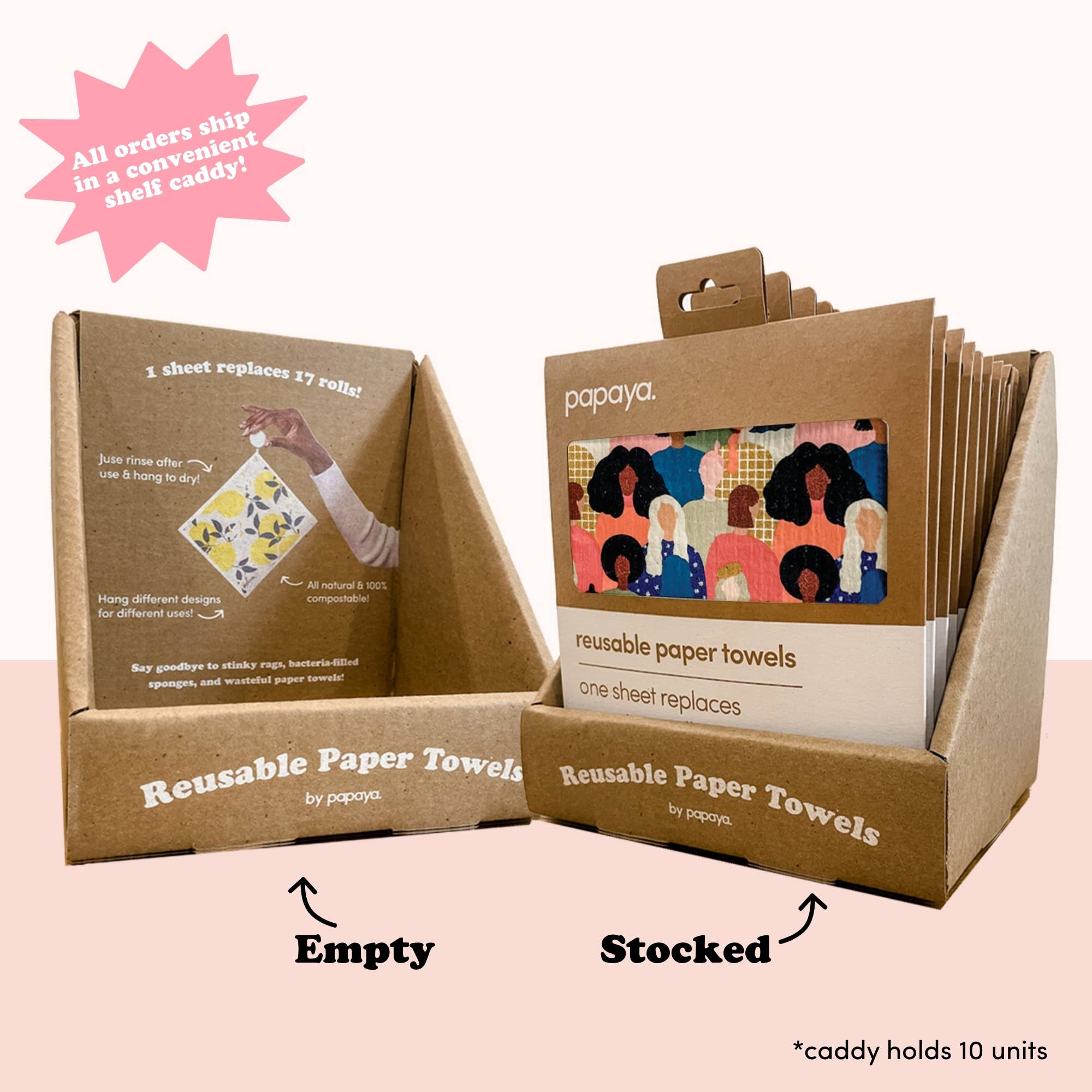 Barbie Girl Reusable Paper Towel by Papaya Reusables